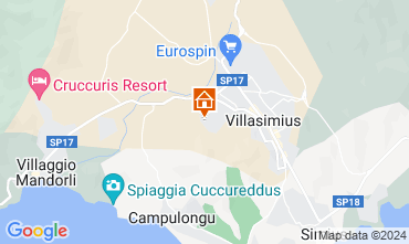 Map Villasimius Apartment 107928