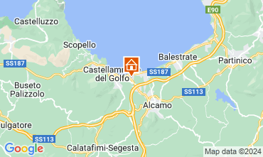 Map Castellammare del Golfo Villa 32448