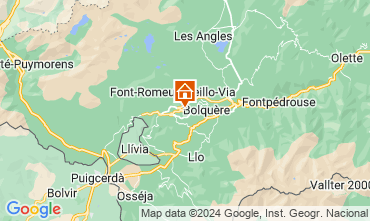 Map Font Romeu Apartment 4135