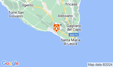 Map Santa Maria di Leuca Villa 76913