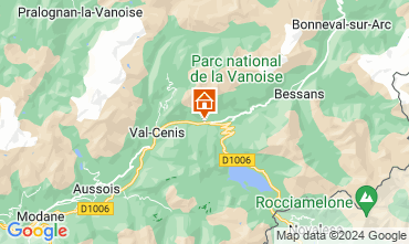 Map Val Cenis Apartment 3258