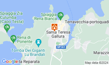 Map Santa Teresa di Gallura Apartment 120048