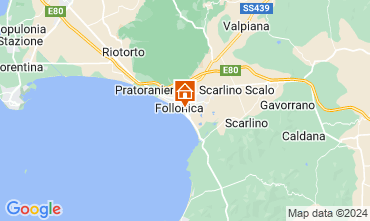 Map Follonica Apartment 75628