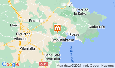 Map Empuriabrava Apartment 97994