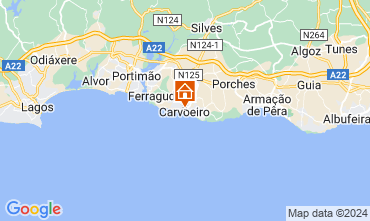 Map Carvoeiro Apartment 86574