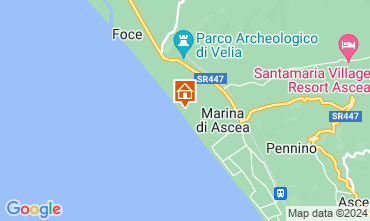 Map Ascea Villa 46892