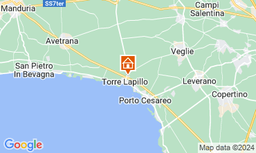 Map Torre Lapillo Apartment 110010