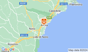 Map Avola Apartment 103583