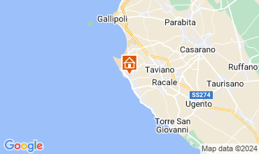 Map Marina di Mancaversa Apartment 128679