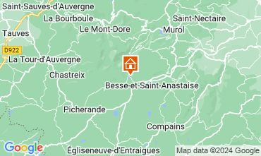 Map Besse - Super Besse Chalet 3792