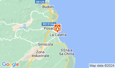 Map La Caletta Apartment 126686