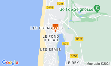 Map Hossegor Villa 120171