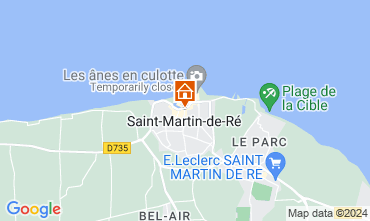 Map Saint Martin de R Apartment 128441