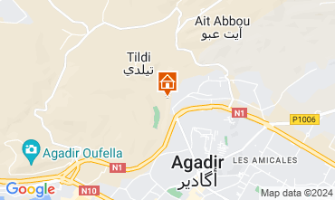 Map Agadir Villa 76643