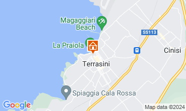 Map Terrasini Apartment 111073