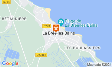 Map La Bre les Bains House 121756