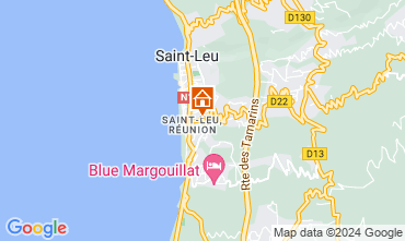 Map Saint Leu Vacation rental 112251