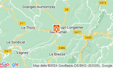 Map Grardmer Chalet 124517