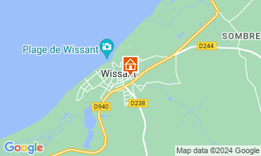 Map Wissant Apartment 61689