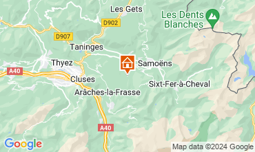 Map Morillon Grand Massif Apartment 127913