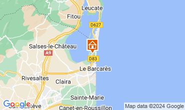 Map Le Barcares House 119456