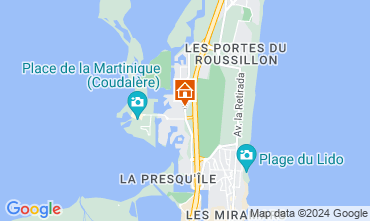 Map Le Barcares House 119456
