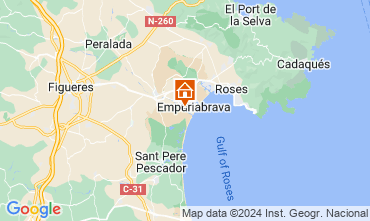 Map Empuriabrava House 128906