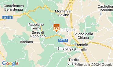 Map Rapolano Terme House 127918