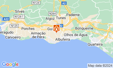 Map Albufeira Apartment 117585