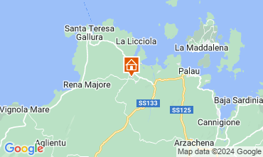 Map Santa Teresa di Gallura Villa 29667