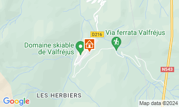 Map Valfrjus Apartment 38489