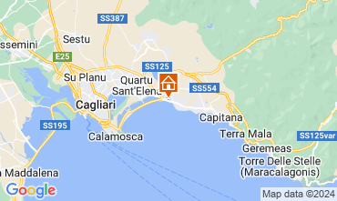 Map Cagliari Apartment 102637