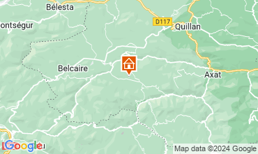 Map Quillan Chalet 128857