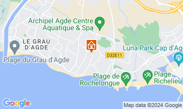 Map Agde Mobile home 117878