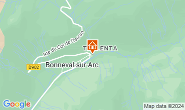 Map Bonneval sur Arc Apartment 475