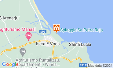 Map Sa Petra Ruja Villa 125515