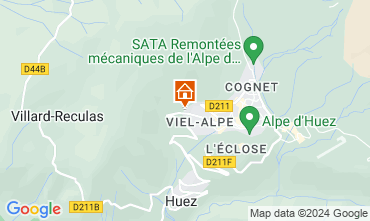 Map Alpe d'Huez Apartment 27866
