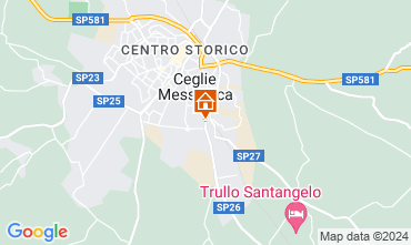 Map Ceglie Messapica Villa 128711