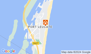 Map Port Leucate One-room apartment 6316