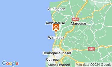 Map Wimereux Apartment 8921