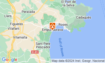 Map Empuriabrava Apartment 56325