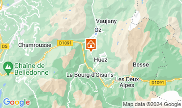 Map Alpe d'Huez Chalet 54265