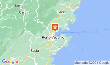 Map Porto Vecchio One-room apartment 118031