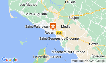 Map Royan Apartment 119530