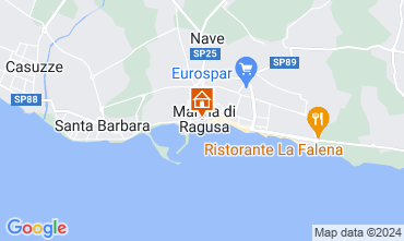 Map Marina di Ragusa Apartment 119624