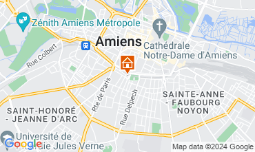 Map Amiens Apartment 117425