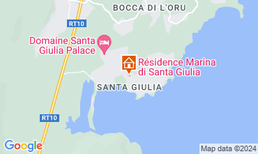 Map Porto Vecchio Villa 113234