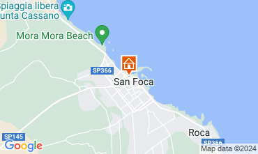 Map San Foca Apartment 115566