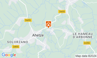 Map Ahetze Apartment 84858