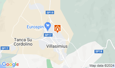 Map Villasimius Apartment 110509